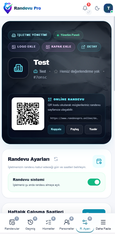  Randevu Pro ekran görüntüsü 16